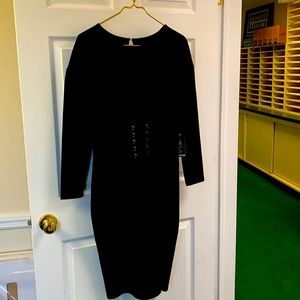 Express Large Black MIDI Dresd